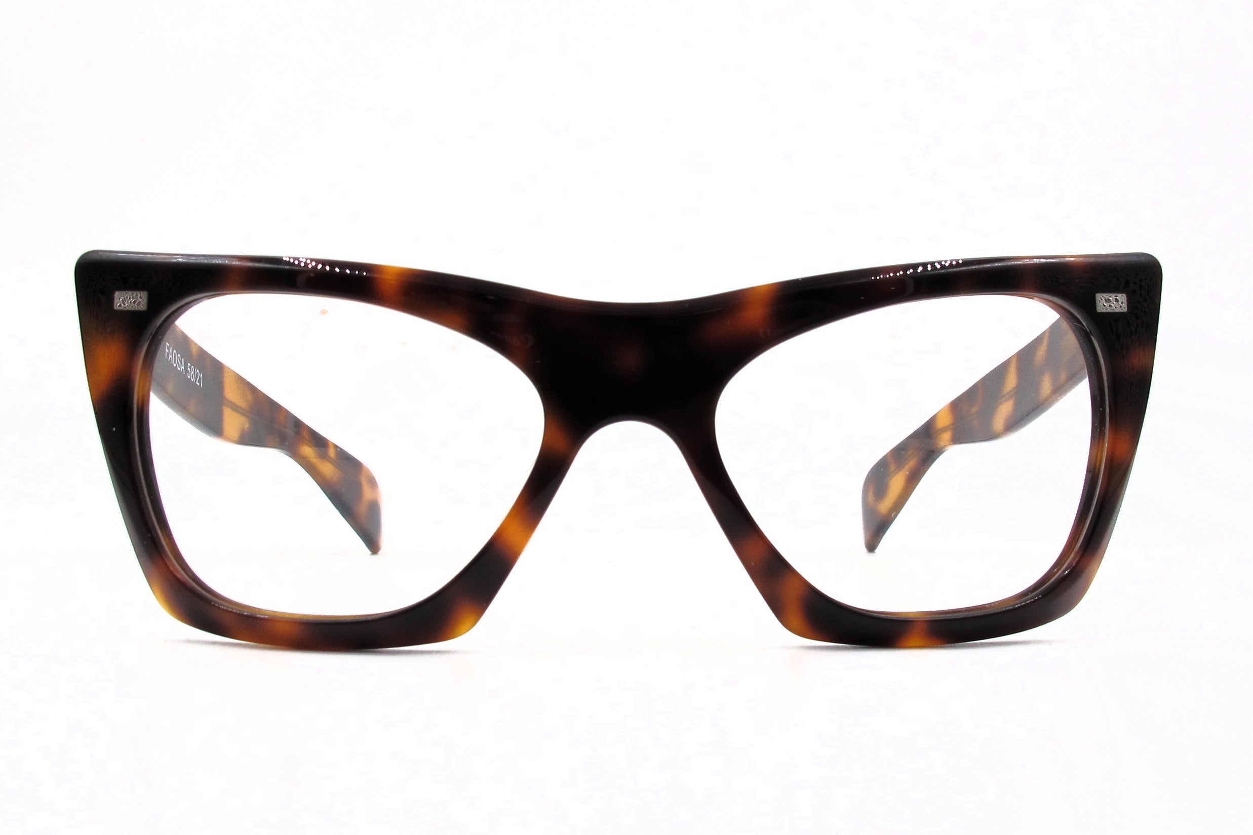 小物 TSY ORIGINAL SAFTY GLASSES // BROWN DEMI SafeVision SVNY Tortoise Prescription Eyeglasses