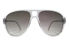 Shuron Sportivo Zyl Aviator Sunglasses - Crystal