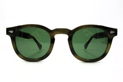 ASE Ginsberg 050-21 Sunglasses - Green Tortoise
