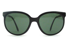 Vuarnet 002 Cat Sunglasses - Black